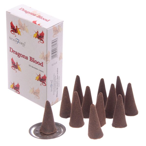 Stamford Hex Incense Cones  Dragons Blood | Bed Sava