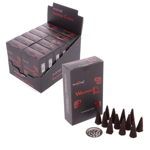 Stamford Black Incense Cones  Werewolfs Bite | Bed Sava