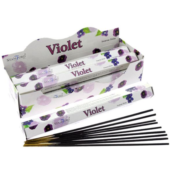 Stamford Hex Incense Sticks  Violet | Bed Sava