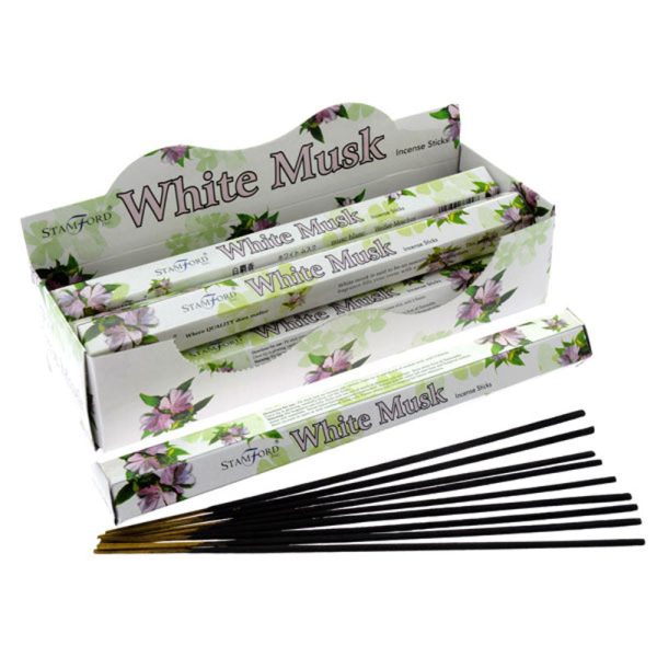 Stamford Hex Incense Sticks  White Musk | Bed Sava