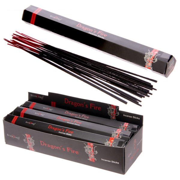 Stamford Black Incense Sticks  Dragons Fire | Bed Sava