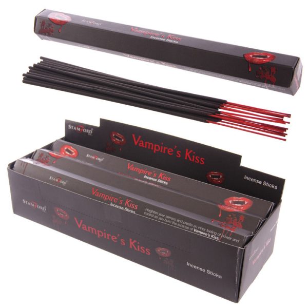 Stamford Black Incense Sticks  Vampires Kiss | Bed Sava
