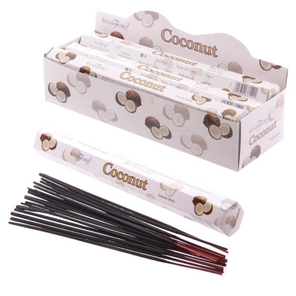 Stamford Hex Incense Sticks  Coconut | Bed Sava