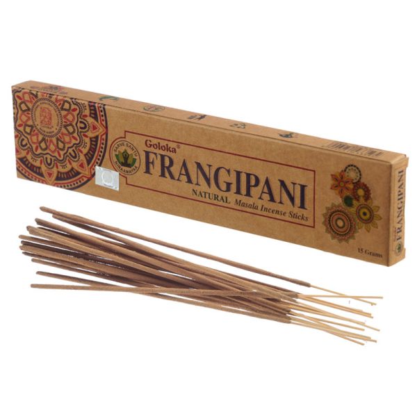 Goloka Incense Sticks  Frangipani | Bed Sava
