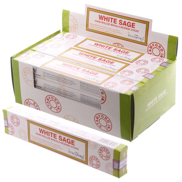 White Sage Stamford Masala Incense Sticks | Bed Sava