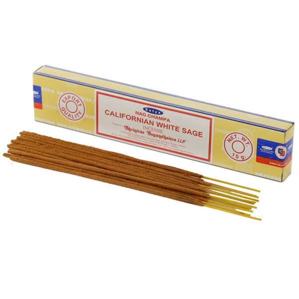 Nag Champa Sayta VFM Californian White Sage Incense Sticks | Bed Sava