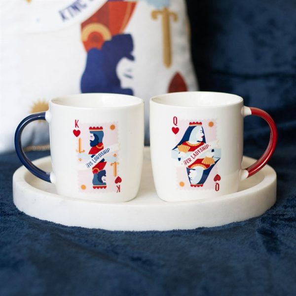 Her Ladyship  His Lordship Couples Mug Set | Bed Sava