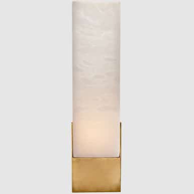Visual Comfort Covet Tall Box Bath Sconce by Kelly Wearstler
