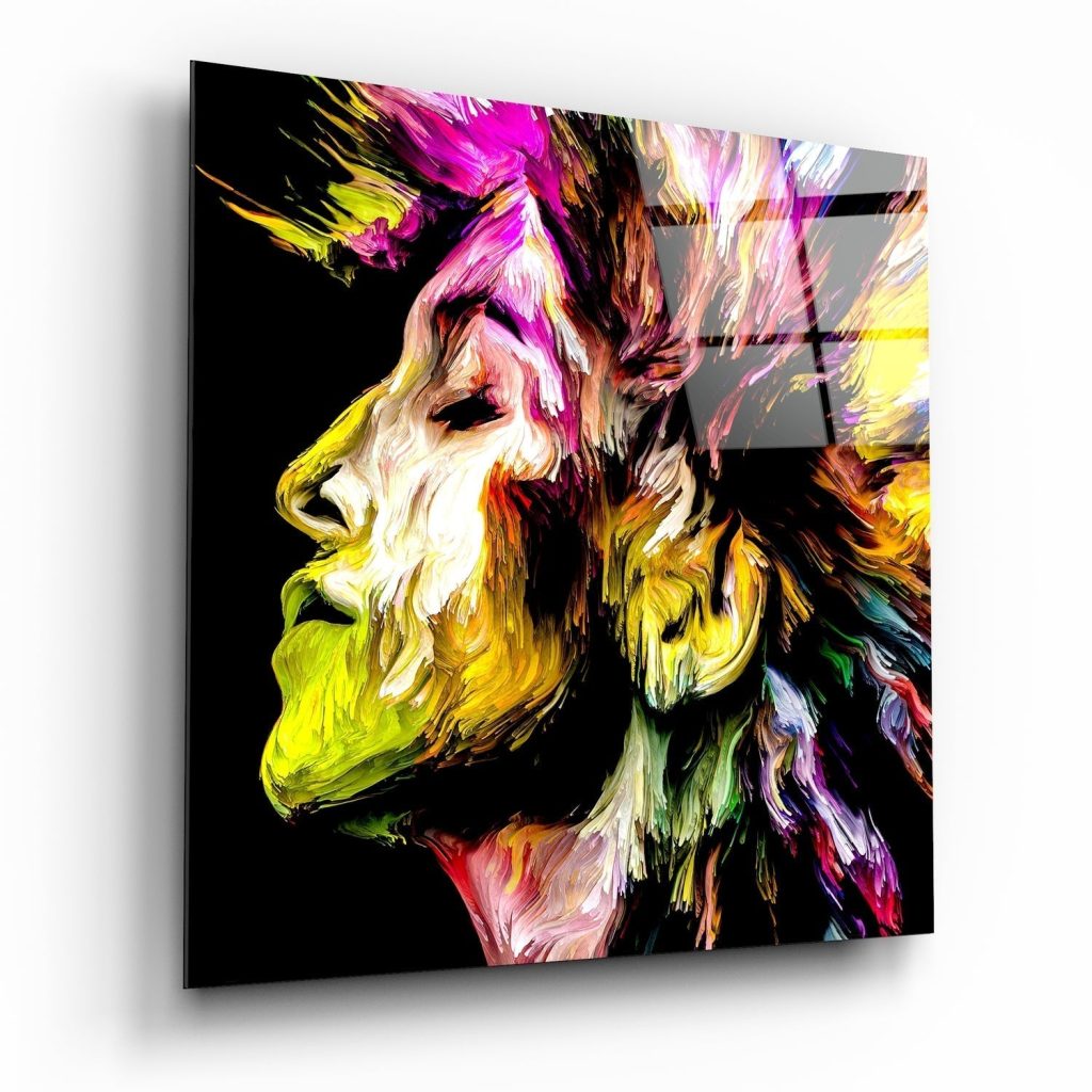 Thought Generation Glass Wall Art