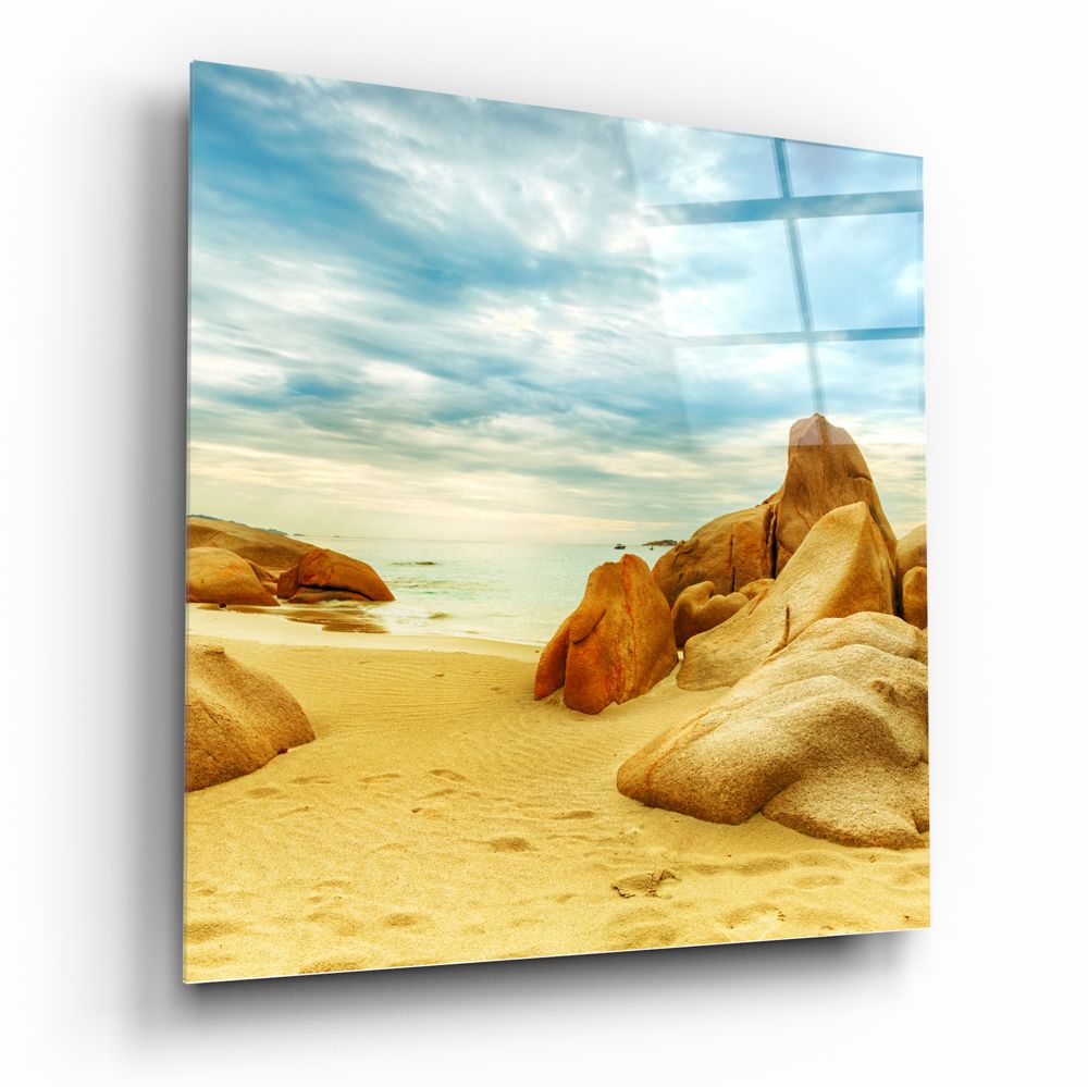 Beach Glass Wall Art | Bed Sava