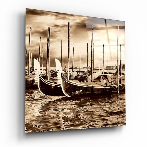 Venice Glass Wall Art | Bed Sava