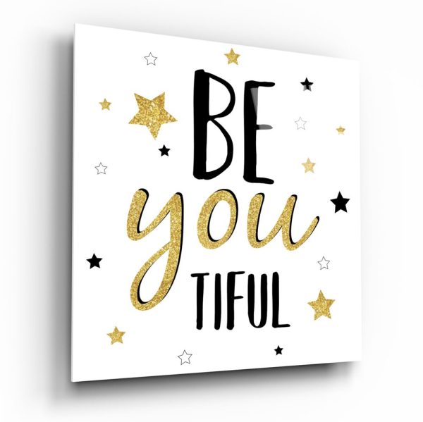 You Are Great Glass Wall Art | Bed Sava