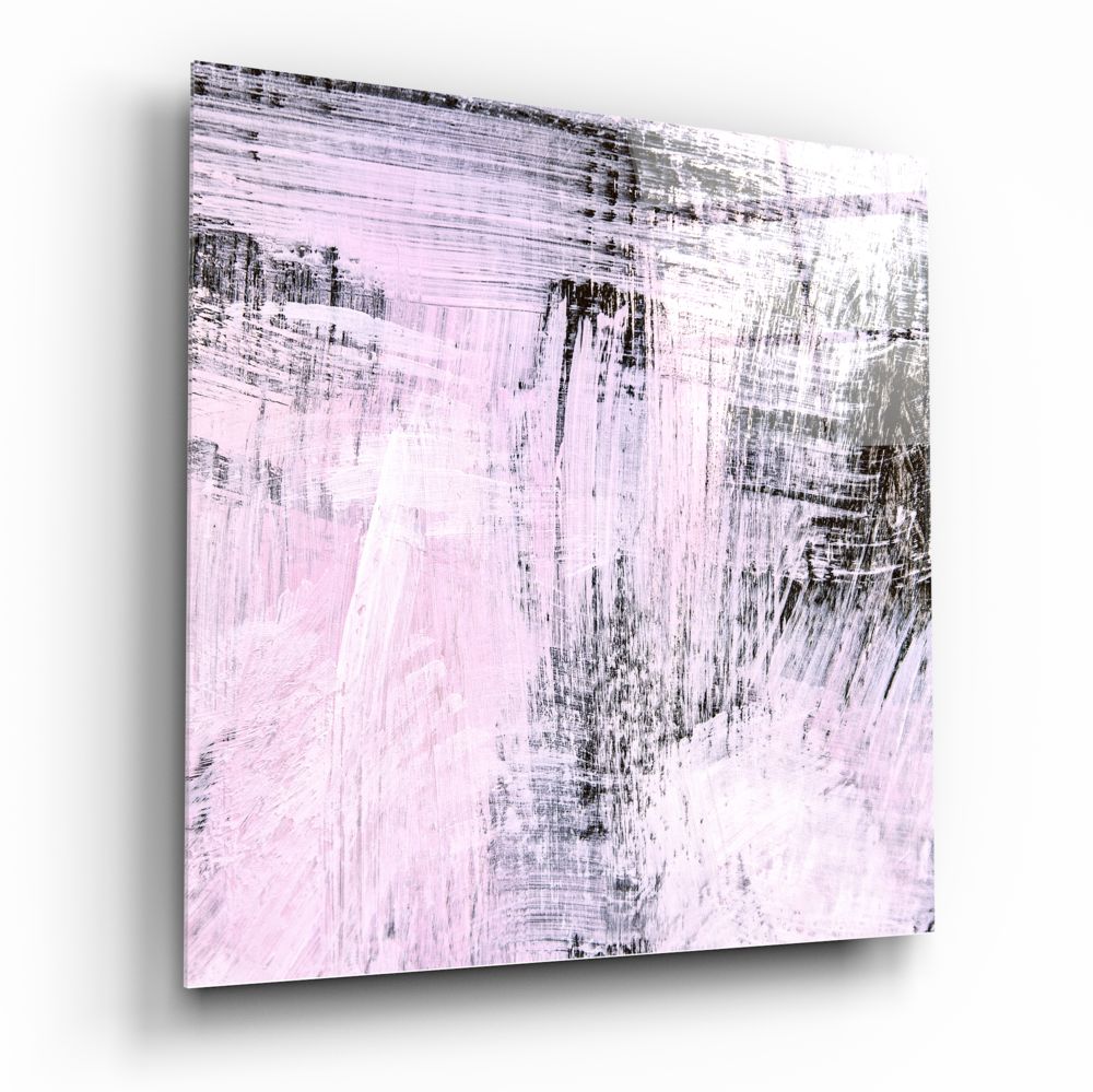 Abstract Glass Wall Art | Bed Sava
