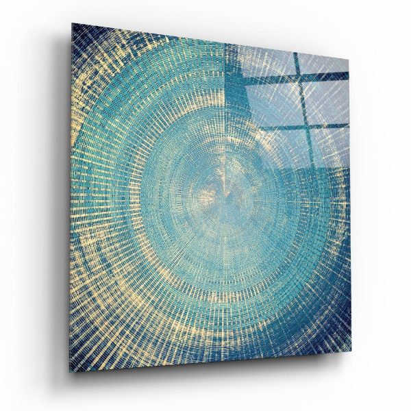 Elegant Cycle Glass Wall Art | Bed Sava