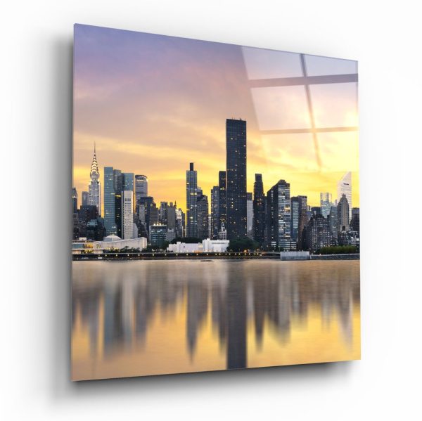 City Glass Wall Art | Bed Sava