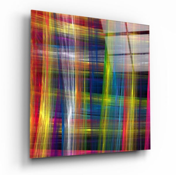 Colorful Touches Glass Wall Art | Bed Sava