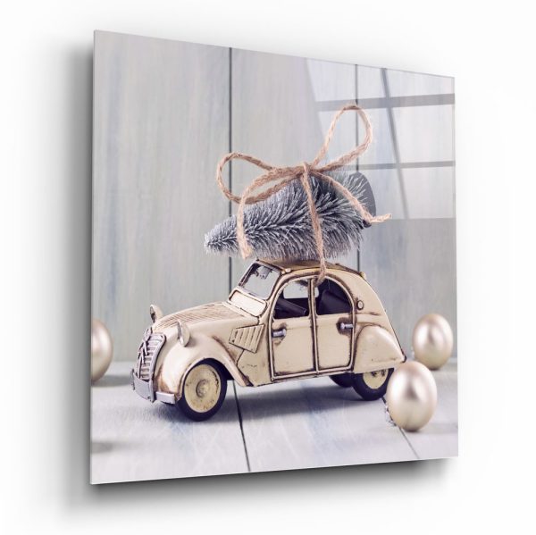 Citroen Glass Wall Art | Bed Sava