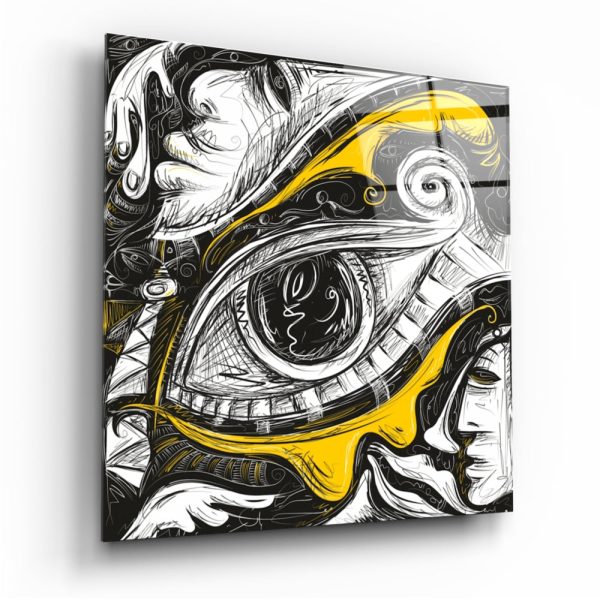 You in My Eye Glass Wall Art | Bed Sava