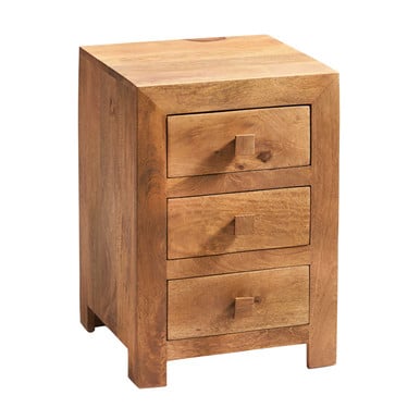 Toko Light Mango 3 Drawer Chest