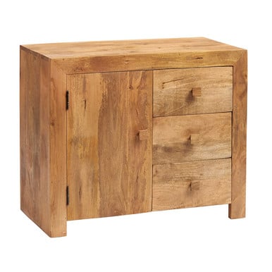 Toko Light Mango 3 Drawer Sideboard