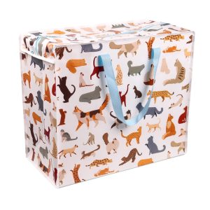 Laundry  Storage Bag  Feline Fine Cats | Bed Sava