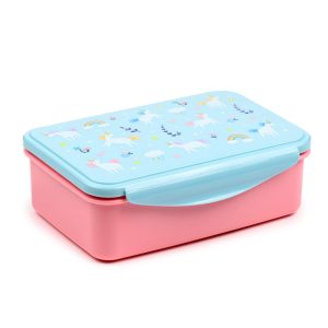 Clip Lock Lunch Box  Unicorn Magic | Bed Sava