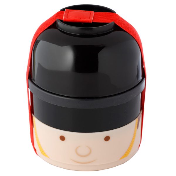 Bento Round Stacked Lunch Box  London Guardsman | Bed Sava