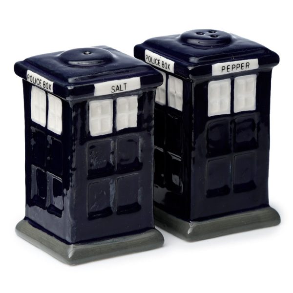 Ceramic Salt  Pepper Set  Police Box | Bed Sava