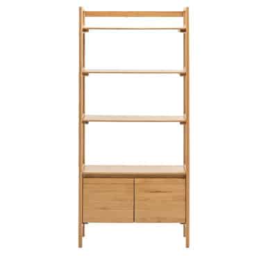 Gallery Direct Madrid Oak Open Display 80x35x172
