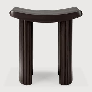 Ethnicraft Mahogany Roller Max Stool