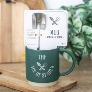 Ace of Spades Mug with Spade Spoon | Bed Sava