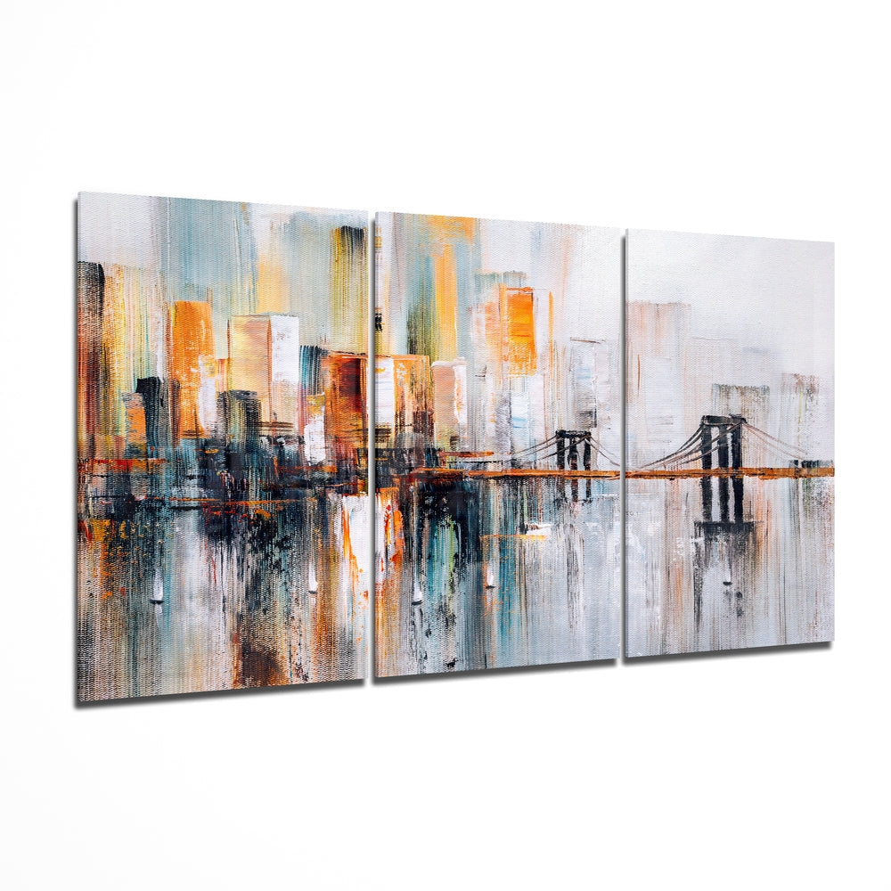 Abstract Shapes 10 Glass Wall Arts Mega Glass Wall Art