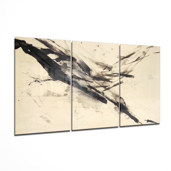 Trace Mega Glass Wall Art | Bed Sava