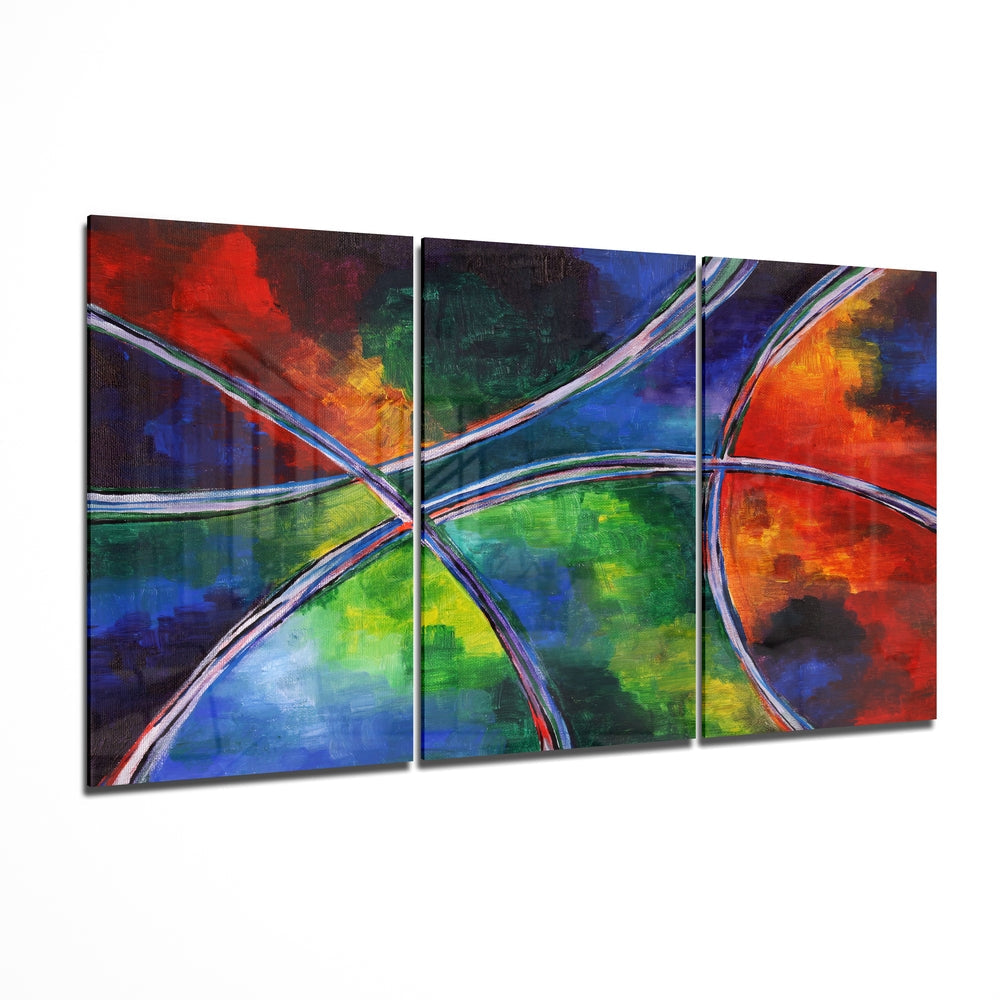 Circle Mega Glass Wall Art