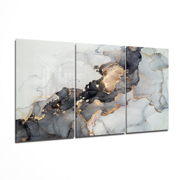 Abstract Mega Glass Wall Art | Bed Sava