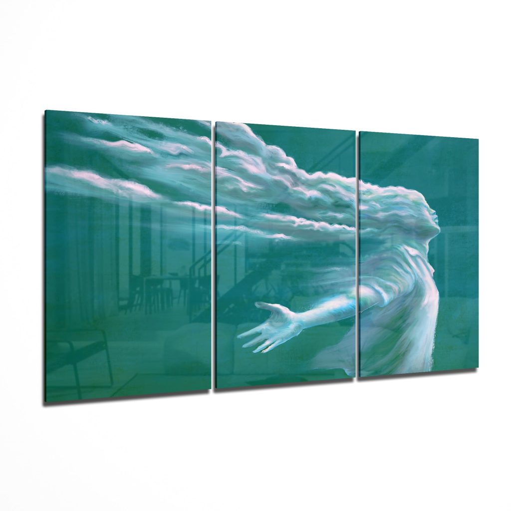 Freedom Glass Art Mega Glass Wall Art | Bed Sava
