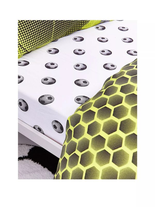 Catherine Lansfield Football Fitted Sheet | Bed Sava