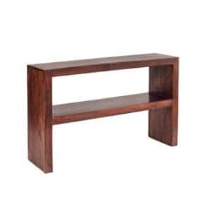 Toko Dark Mango Console Table | Bed Sava