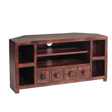 Toko Dark Mango Corner TV Unit
