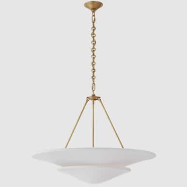 Visual Comfort Mollino Large Tiered Chandelier by AERIN