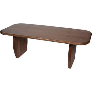 Libra Monterey Rectangular Solid Mango Wood Dining Table Dark Stain 220 x 100cm – Seats 8