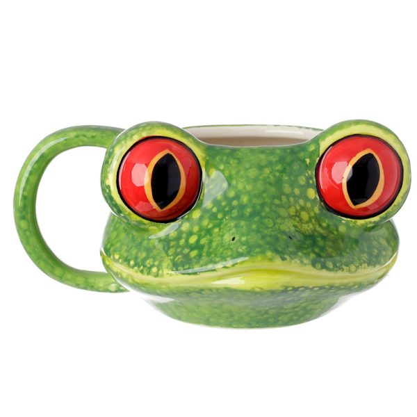 Ceramic Shaped Head Mug  Tree Frog | Bed Sava