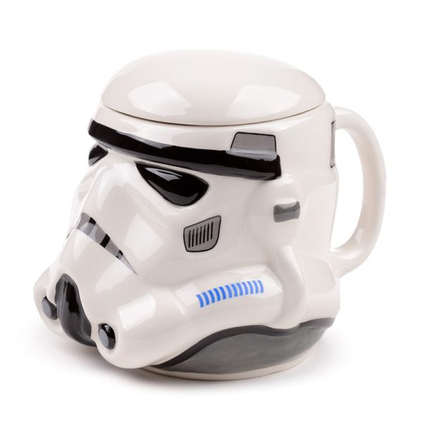 Ceramic Shaped Head Mug  The Original Stormtrooper Helmet | Bed Sava