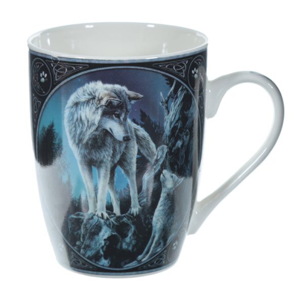 Porcelain Mug  Lisa Parker Guidance Wolf Design | Bed Sava