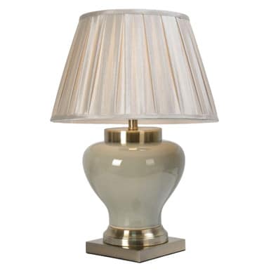 Smoky Meiping Vase Lamps