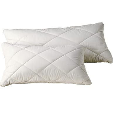 Prolana Quilted Organic Cotton Filled Pillow 3711 40x80 cm