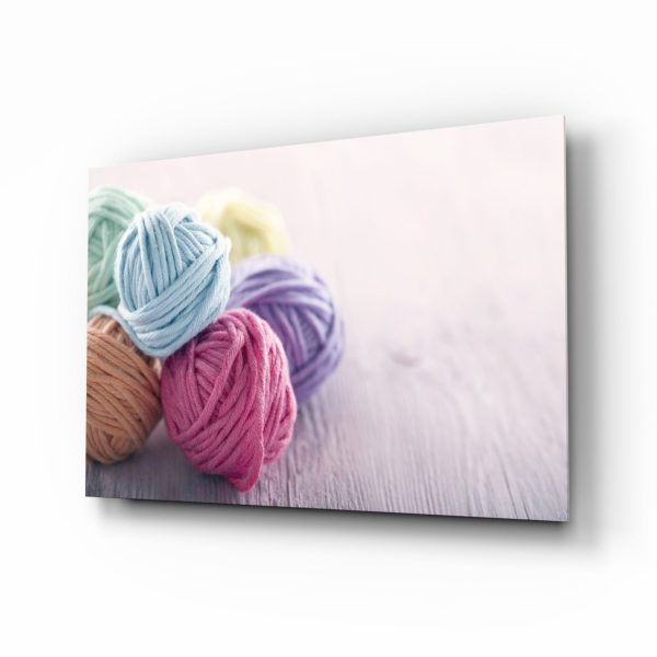Balls of Rope Glass Wall Art | Bed Sava