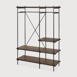 Ethnicraft Oscar Teak Hanging Rack | Bed Sava