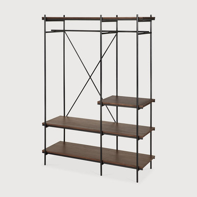 Ethnicraft Oscar Teak Hanging Rack | Bed Sava