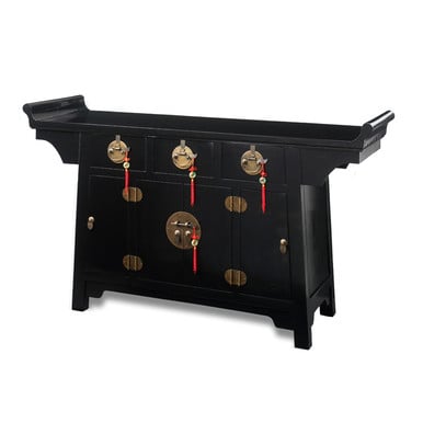 Oriental Sideboard - Altar black lacquer